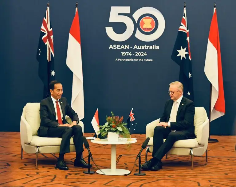 Jokowi Sebut Empat Poin Utama untuk Perkuat Kerja Sama Bilateral kepada PM Australia