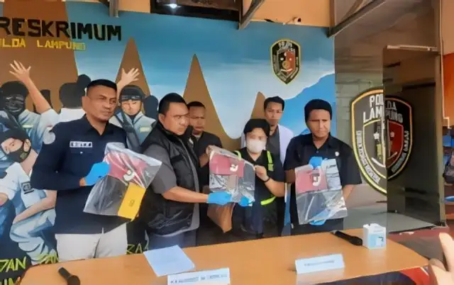 Polisi Lumpuhkan Pelaku Pencurian Bersenjata Api Asal Lampung Timur