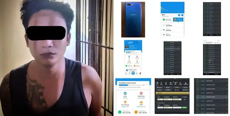 Polisi Tangkap AF Pelaku Judi Online di Lampung