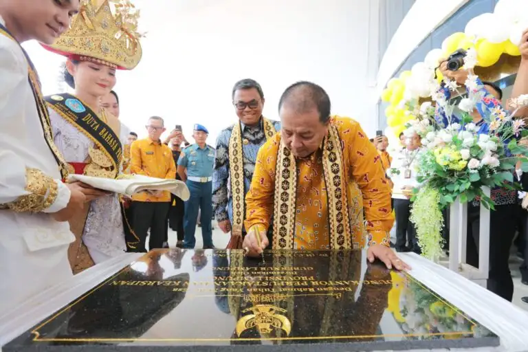 Gedung Perpustakaan Provinsi Lampung di Resmikan