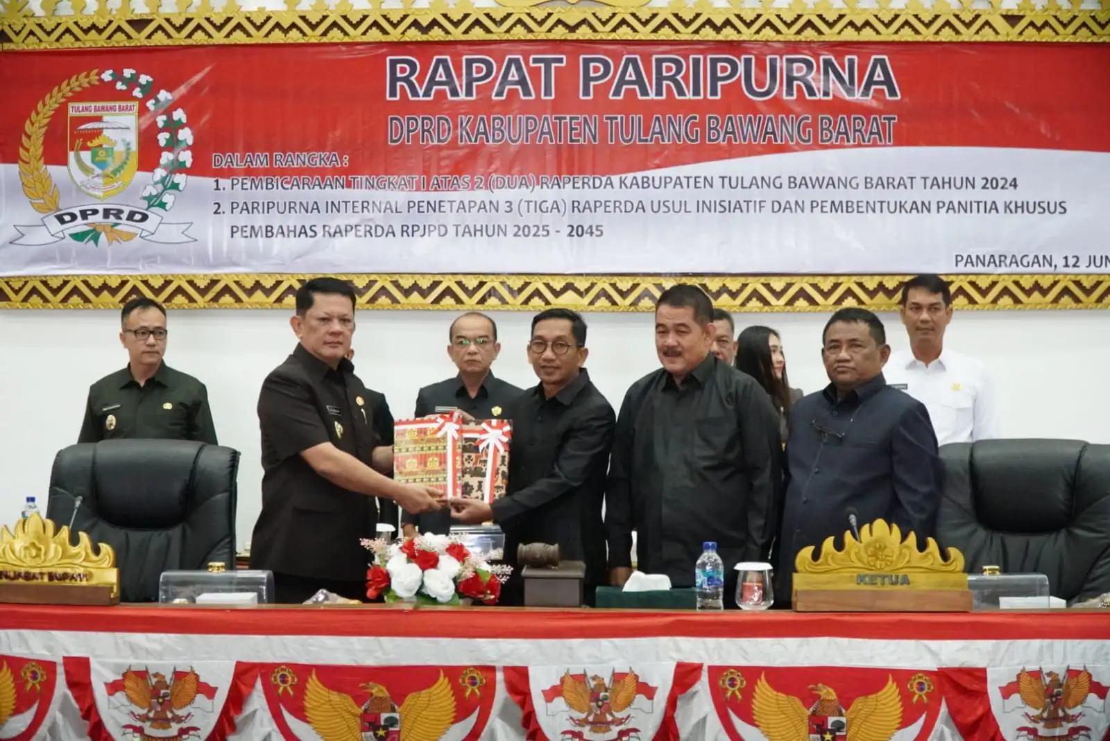 DPRD Bersama Pemkab Tubaba Bahas Dua Raperda Tahun 2024 dan Raperda RPJPD Tahun 2025-2045