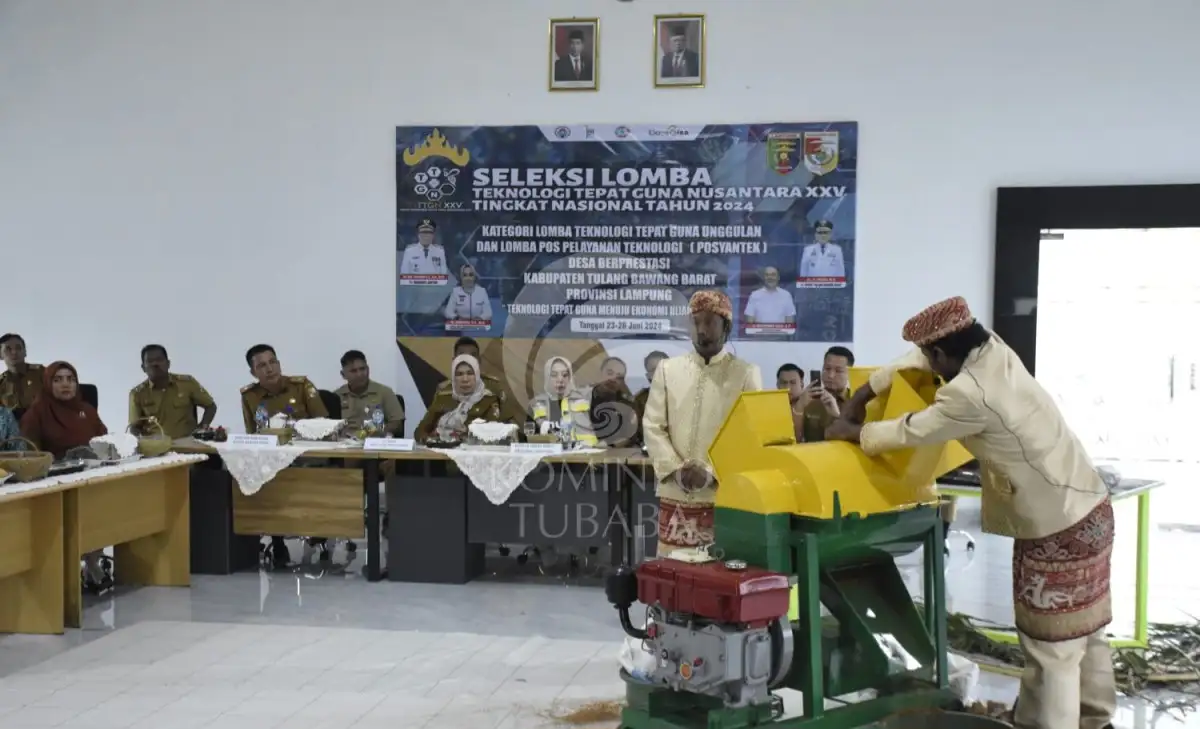 Tubaba Wakili Lampung Pada Lomba TTG Nasional