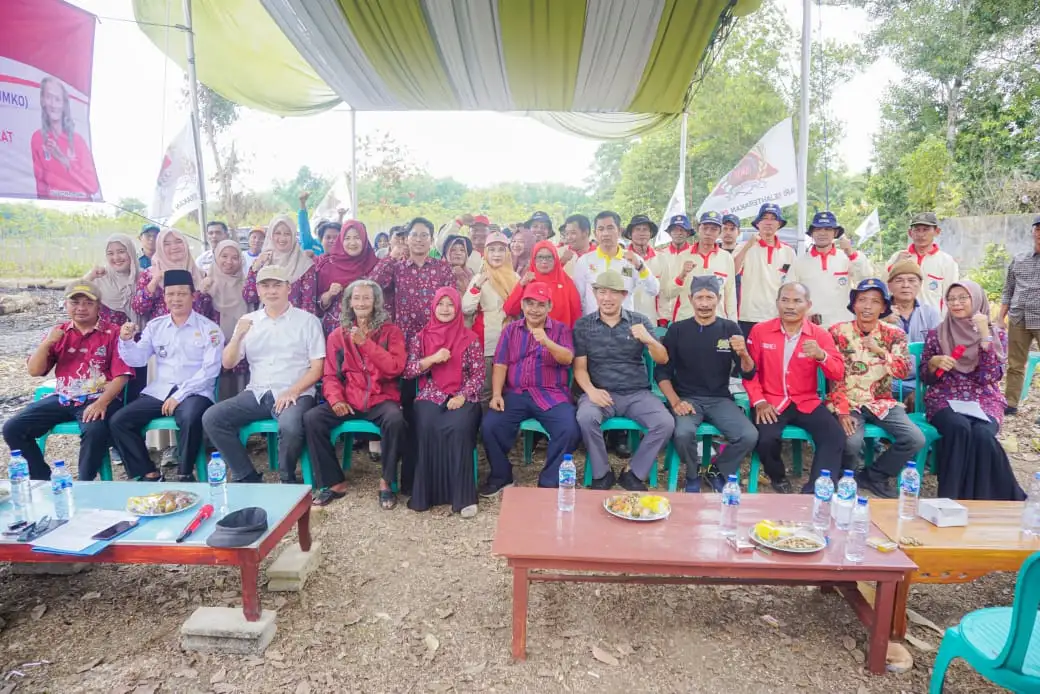 Novriwan Jaya dan Nadirsyah Menjadi Narasumber, yang di Selenggarakan oleh Fakultas Pertanian dan Perternakan Universitas Kota Bumi, dengan tema Panen singkong MSP