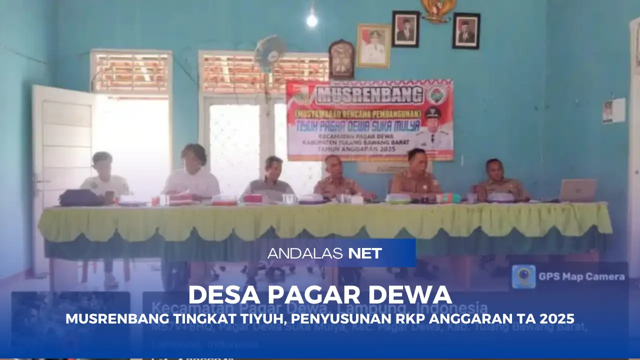 Musrembang Tingkat Tiyuh, Penyusunan RKP Anggaran TA 2025 Tiyuh Pagar Dewa Suka Mulya