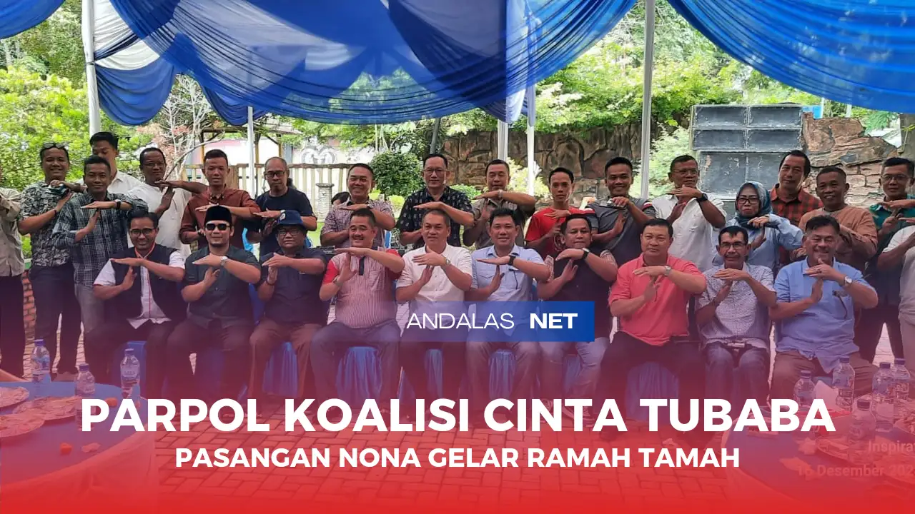 Pasangan NONA Menyatakan Akan Selalu Menjalin Kebersamaan, Bersama Parpol Koalisi Cinta Tubaba dalam Menjalankan Program Pembanguan