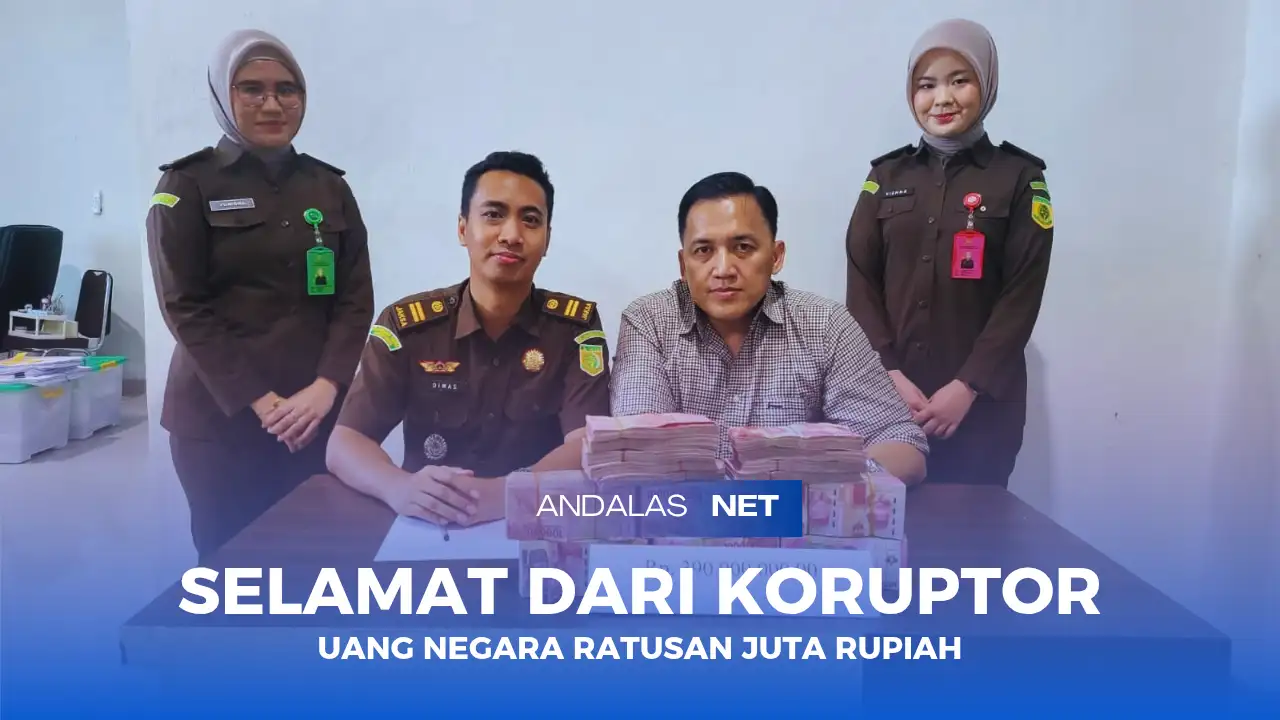 Uang Negara Ratusan Juta Rupiah, di selamatkan Kejari Tubaba dari Koruptor