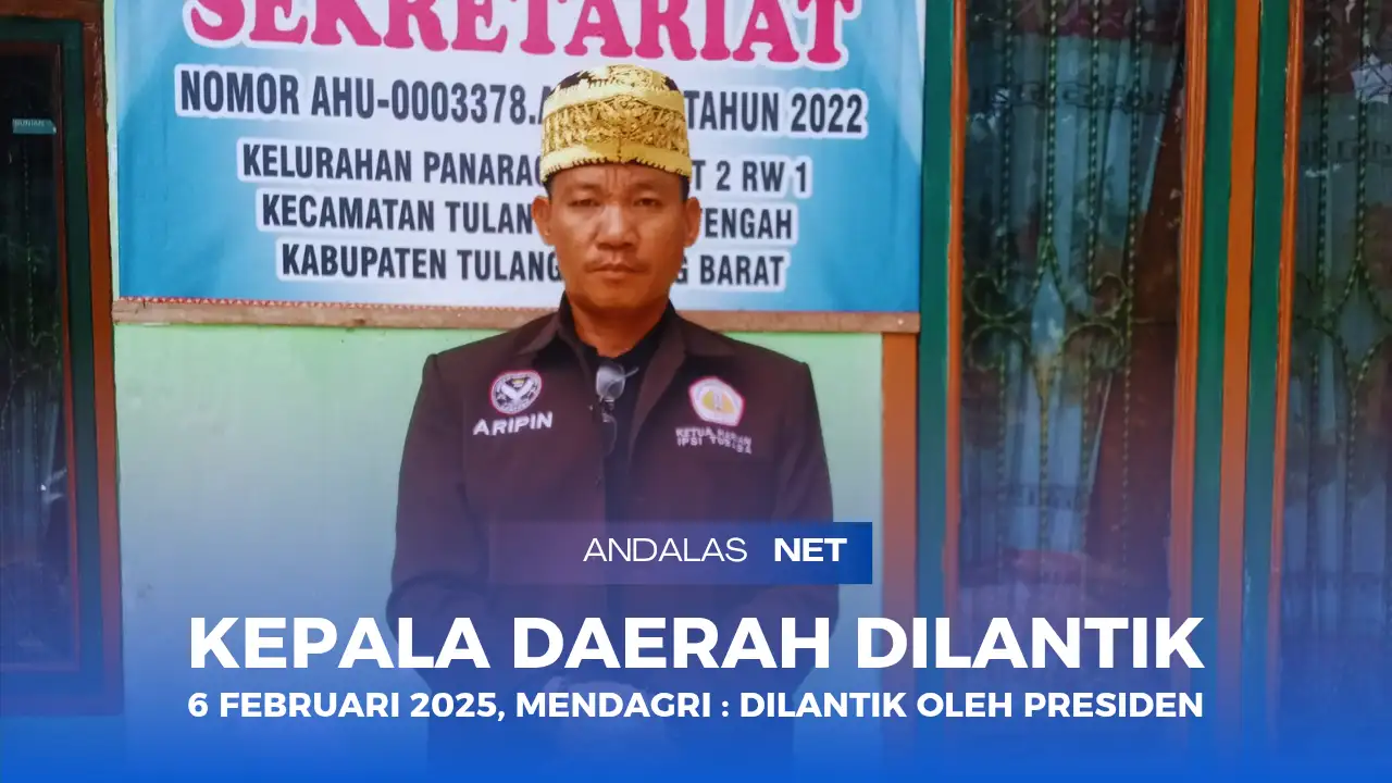 Ketum PSGML Tubaba, Tanggapi Terkait Rencana Pelantikan Gubernur dan Wakil Gubernur Lampung Priode 2025 - 2030