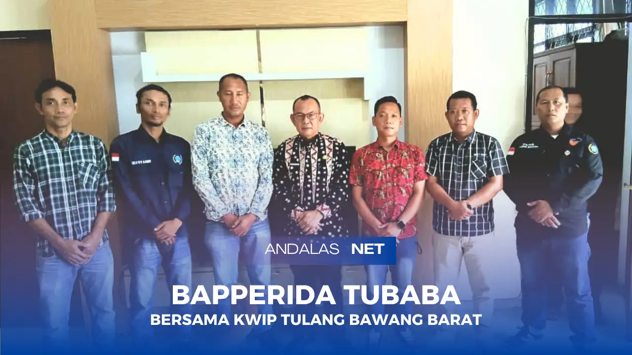 Ir. Yudiansyah Kepala Bapperida Terima Audiensi Organisasi DPC KWIP Tubaba