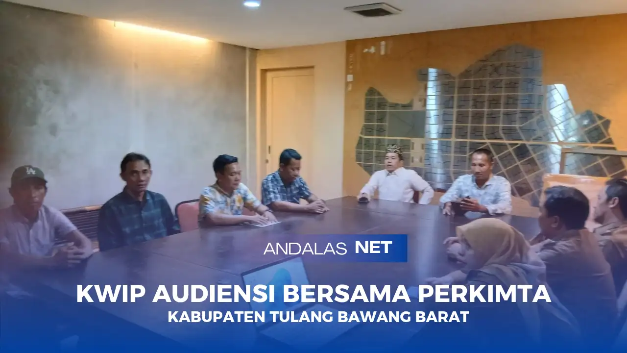 Kadis Perkimta Ir. Rizal Irawan Terima Audiensi DPC KWIP Tubaba