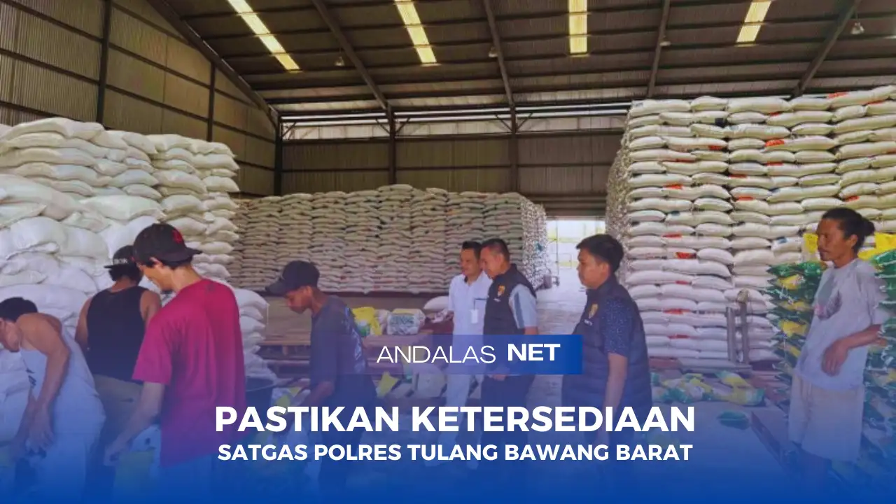 Satgas Pangan Polres Tubaba, Pastikan Ketersedian Bahan Kebutuhan Pokok Selama Bulan Suci Ramadhan Hingga Jelang Indul Fitri 1446 H