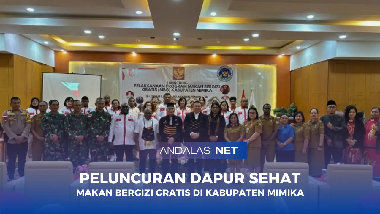 SKKP Kabupaten Mimika Launching Dimulainya Pembangunan 18 Dapur Sehat MBG