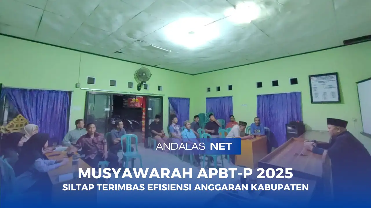 Pemerintah Tiyuh Panaragan Jaya Indah Gelar Musyawarah APBT-P 2025, Siltap Terimbas Efisiensi Anggaran Kabupaten