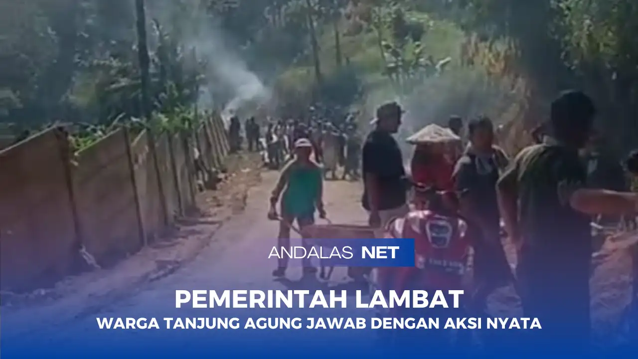 Pemerintah Lambat, Warga Tanjung Agung Jawab dengan Aksi Nyata