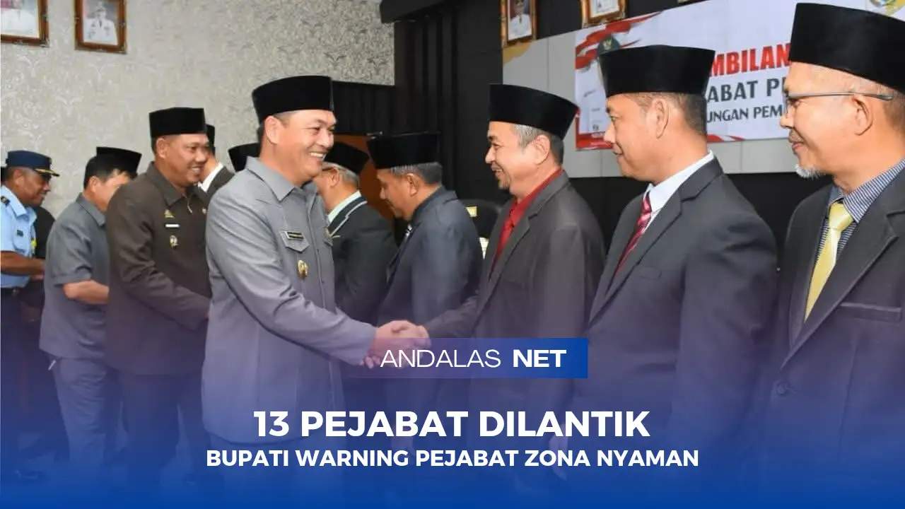 Tubaba Segarkan Birokrasi: 13 Pejabat Dilantik, Bupati Warning Pejabat Zona Nyaman