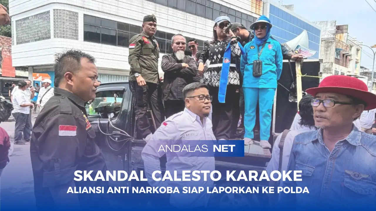 Demonstran Geruduk BNNP Lampung, Tuntut Proses Hukum Adil Bagi Eks HIPMI