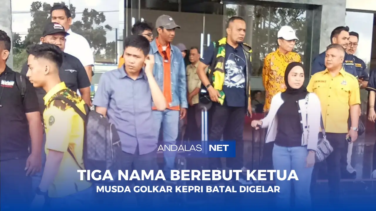 Perintah Pusat Batalkan Musda Golkar Kepri, Peta Dukungan Rizki Faisal Menguat