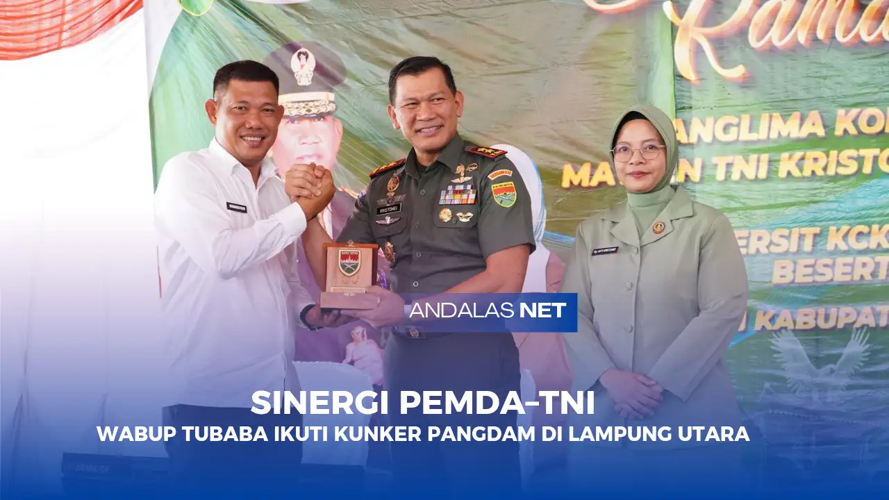 Pemkab Tubaba Mantapkan Kolaborasi dengan TNI untuk Jaga Kondusivitas Wilayah