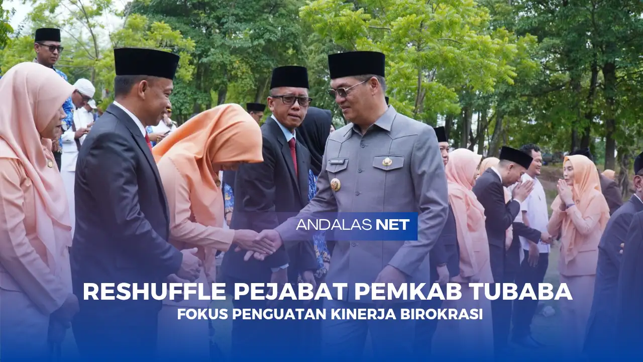 Reshuffle Pejabat Pemkab Tubaba, Bupati Minta ASN Percepat Layanan Publik
