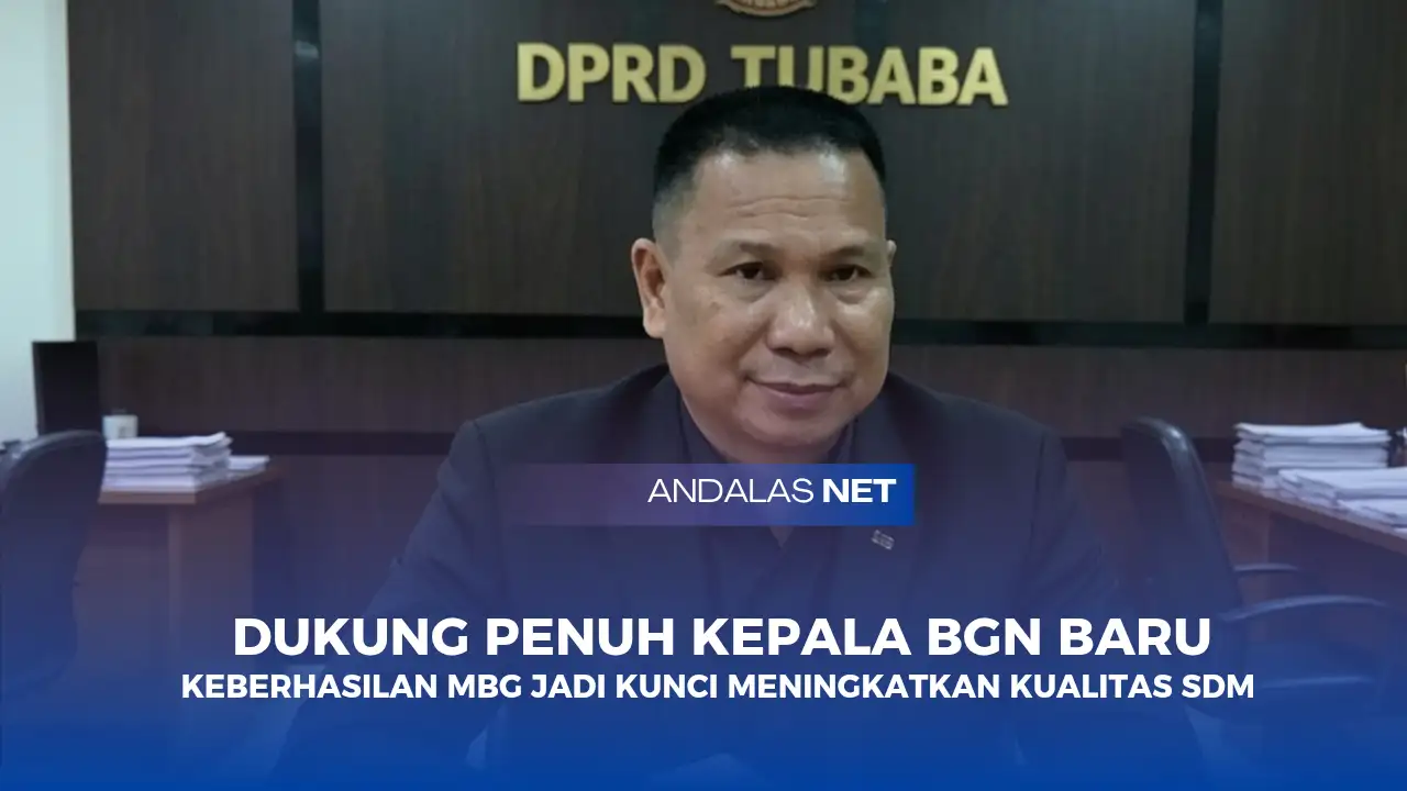 Yantoni Dukung Kepemimpinan Baru Badan Gizi Nasional, Harap Program MBG Semakin Optimal